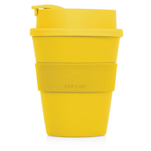 Flip Top Cup 2 Go Yellow